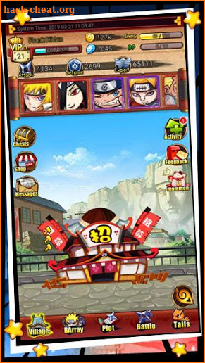 Ninja Heroes-Free ninja card games screenshot