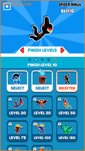 Ninja Jump - Stickman Swing, Spider Hook Legends screenshot