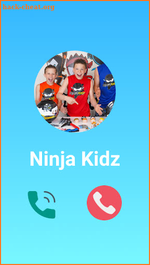 Ninja Kidz Fake Call screenshot