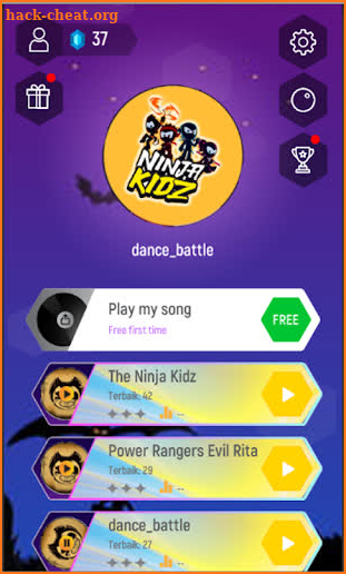 Ninja Kidz Magic Tiles Hop screenshot