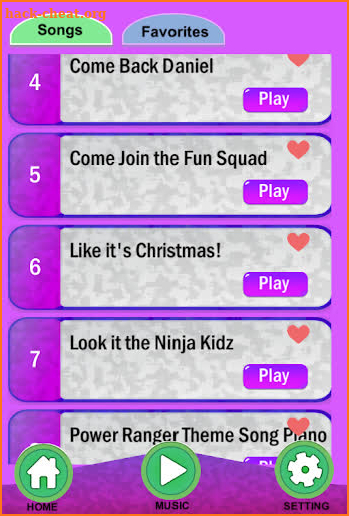 Ninja Kidz Piano Games Tiles screenshot