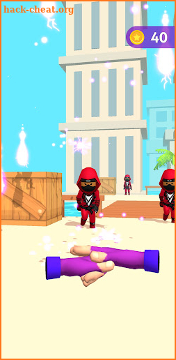 Ninja power - hand elements screenshot
