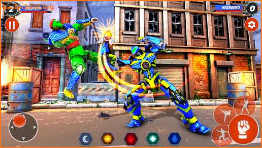 Ninja Robot Fighting Games – Robot Ring Fighting screenshot