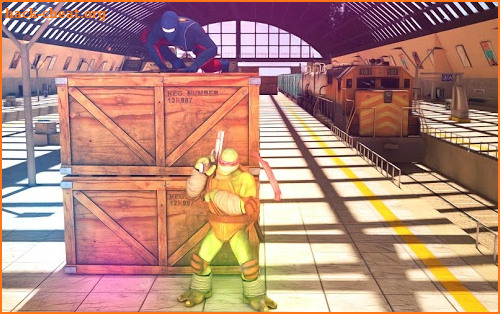 Ninja Shadow Turtle vs Incredible Super Spider screenshot