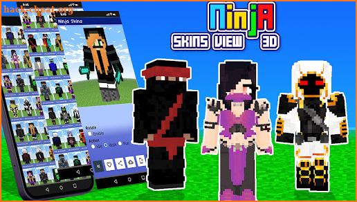 Ninja Skin for MCPE screenshot