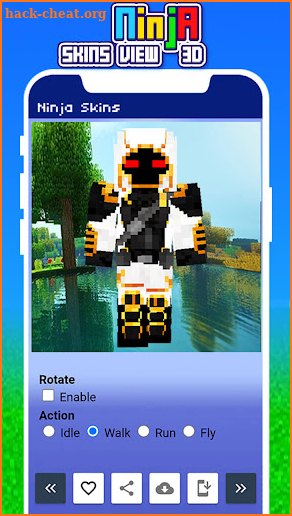 Ninja Skin for MCPE screenshot