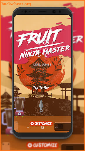 Ninja Slicing Fruit Master screenshot