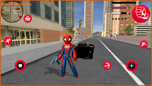 Ninja Spider Stickman Rope Hero Gangster Vegas screenshot