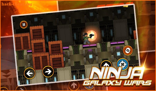 Ninja Toy Galaxy War - Star Ninja Go Fighight screenshot