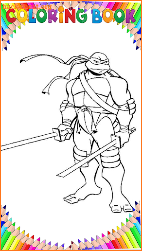 Ninja Turtles Legends Coloring page by fans screenshot