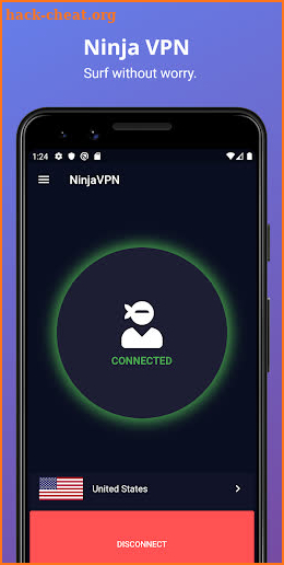 Ninja VPN - Fastest Free Secure Unlimited VPN screenshot