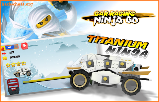 NinjaGo Racing Car screenshot