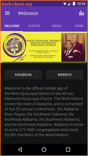 Ninth Episcopal District AMEC screenshot