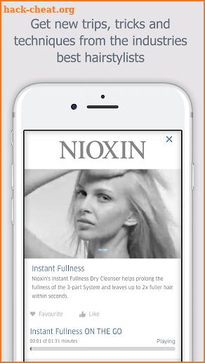 Nioxin screenshot