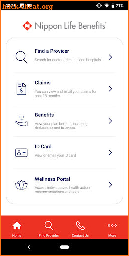 Nippon Life Benefits® Mobile screenshot