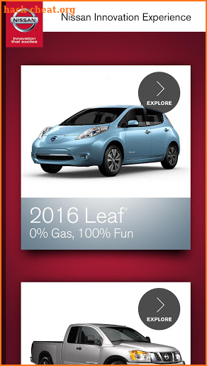 Nissan Innovation Experience screenshot