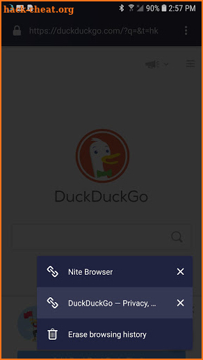 Nite Browser: Privacy First screenshot