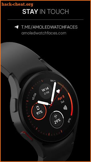 Nitrous: Wear OS watch face screenshot