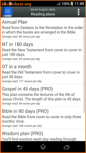 NIV The Holy Bible History Offline Version Free screenshot