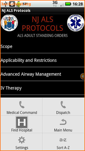 NJ ALS Protocols screenshot