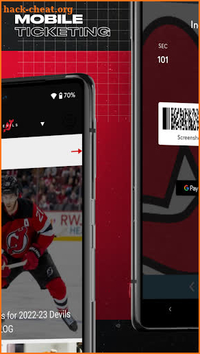 NJ Devils + Prudential Center screenshot