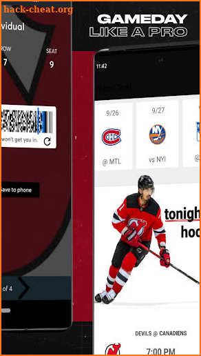 NJ Devils + Prudential Center screenshot