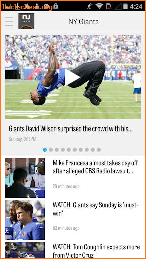 NJ.com: New York Giants News screenshot