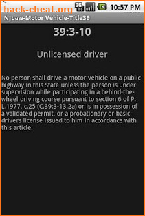 NJLaw Criminal Law - Title 2C screenshot