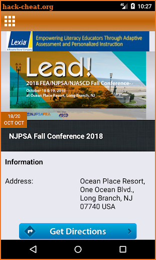 NJPSA Lead screenshot
