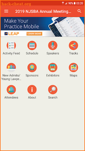 NJSBA Event App screenshot