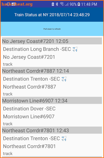 NJTSchedule(NJ Transit,  Schedules) screenshot