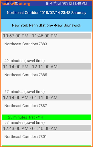 NJTSchedule(NJ Transit,  Schedules) screenshot