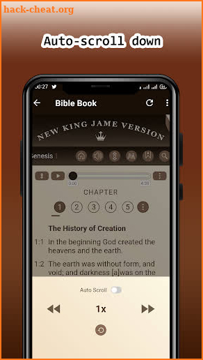 NKJV Bible On Audio Book Bibl screenshot