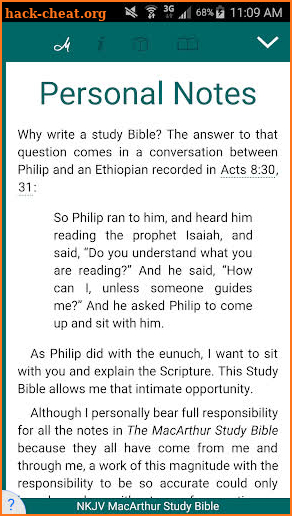 NKJV MacArthur Study Bible screenshot
