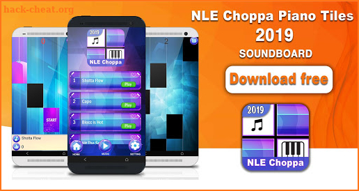 NLE Choppa Piano Tiles 2019 screenshot