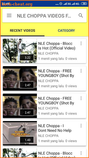 NLE CHOPPA VIDEOS FULL ALBUM screenshot