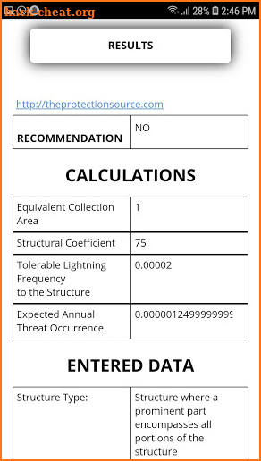 NLP Assessment Tool screenshot