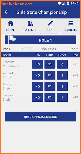 NMAA Golf screenshot