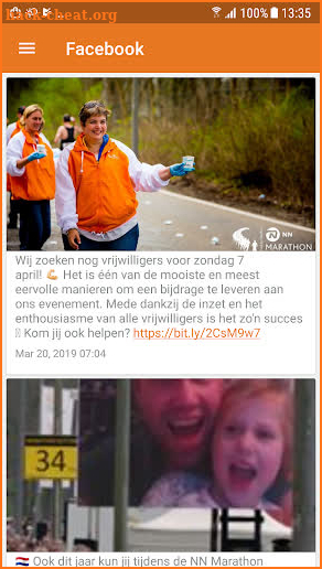 NN Marathon Rotterdam 2019 screenshot