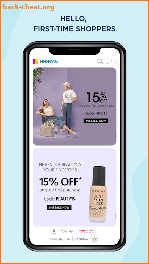 NNNOW Online Shopping App screenshot