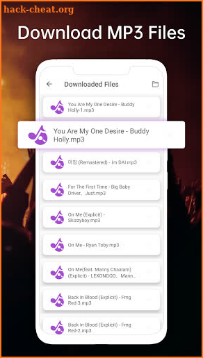 No Ads - MP3 Music Downloader & Download MP3 Songs screenshot