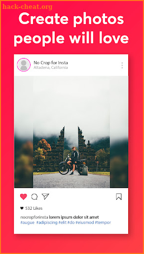 No Crop For Instagram screenshot
