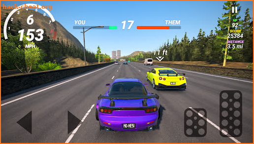 No Hesi Car Traffic Racing screenshot