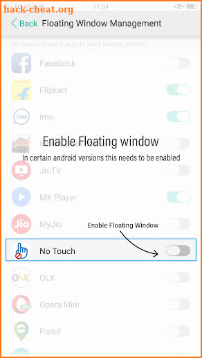 No Touch - Lock your phone screen screenshot