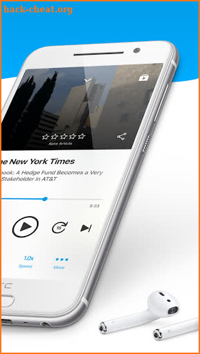 Noa: Audio News Articles for a Smarter You screenshot