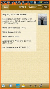NOAA Buoy and Tide Data screenshot