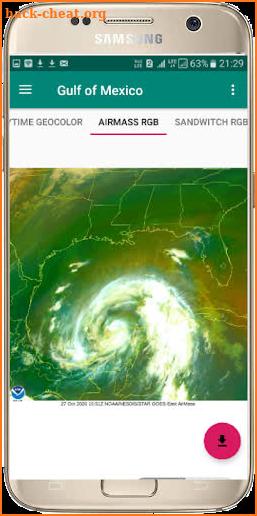 NOAA Satellite Weather screenshot