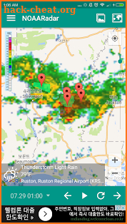 NOAA UHD Radar & NWS Alerts screenshot