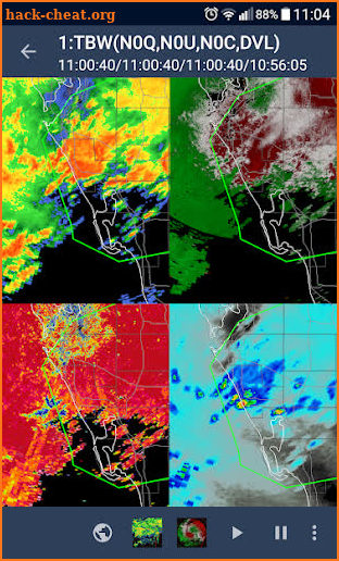 NOAA Weather Radar + Alerts HD Forecast screenshot