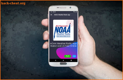 NOAA Weather Radio App Station Live US Free Online screenshot
